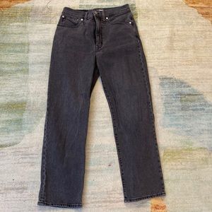 Madewell Perfect Vintage Straight Jeans Lunar Wash